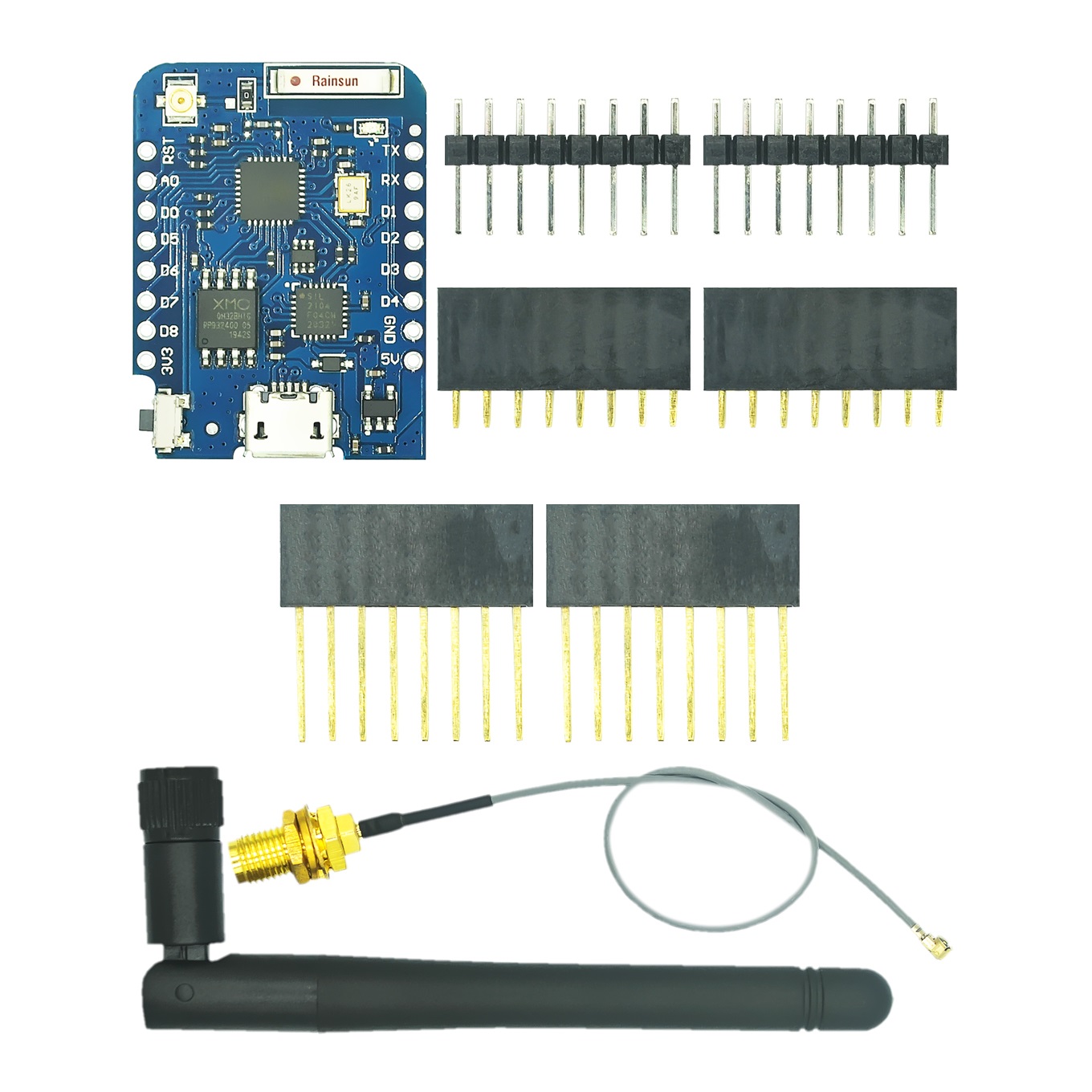 WEMOS D1 Mini Pro 4M 16M Bytes - D1 Mini Pro ulasan dan harga