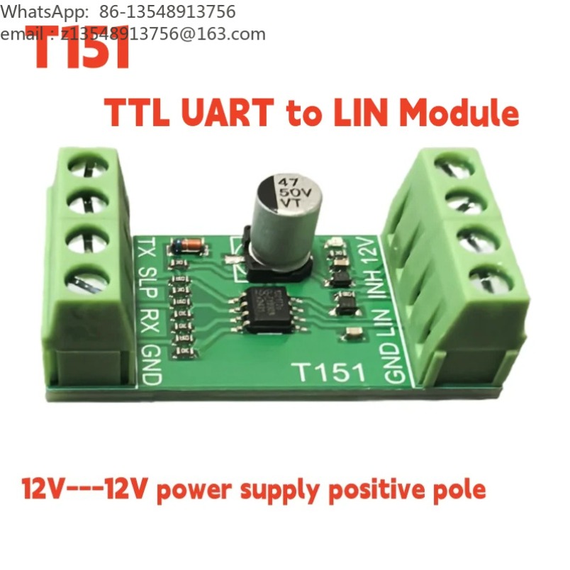 TTL UART To LIN Bus Module TJA - Nodemcuv2 ulasan dan harga
