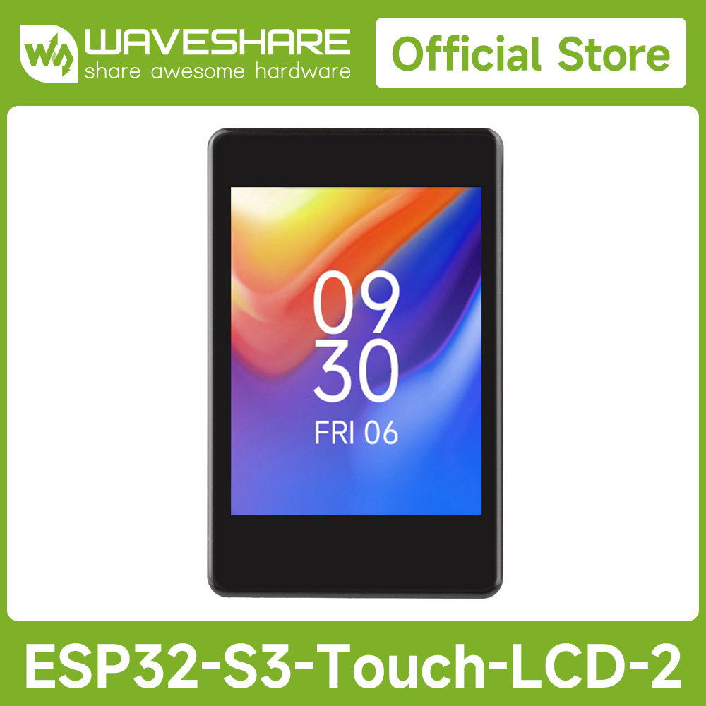 Waveshare ESP32-S3 2inch Capac - Lolin S3 ulasan dan harga
