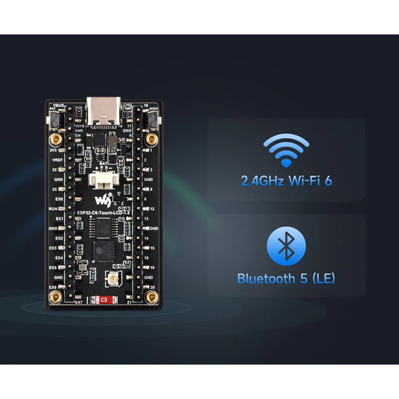 Waveshare ESP32-C6 1.9inch LCD - Lolin S3 ulasan dan harga