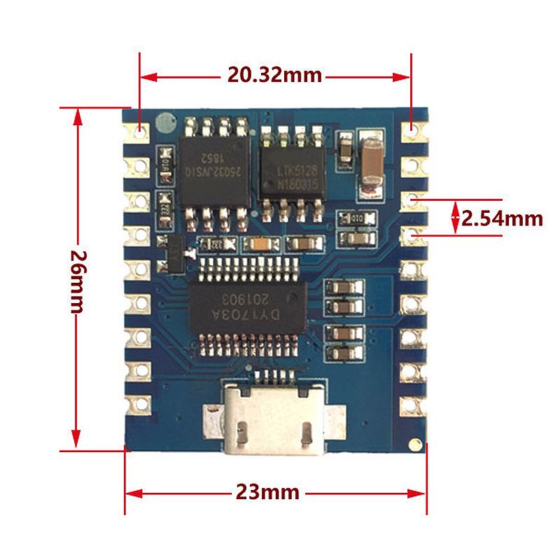 MP3 Player Module Voice Module - Devkitc ulasan dan harga