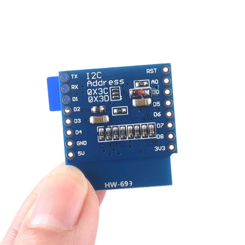 0.66 inch OLED Display Module  - Wemos D1 ulasan dan harga