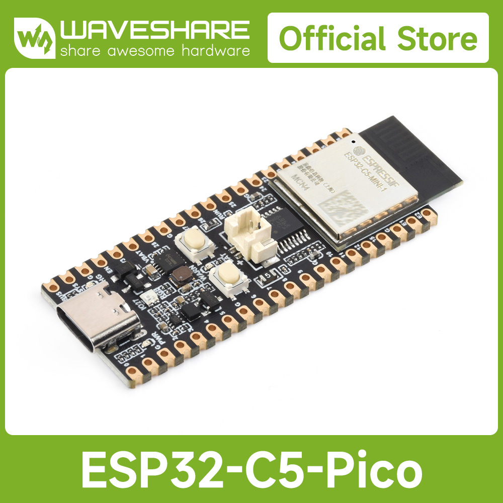 Waveshare ESP32-C5 dual-band W - Waveshare Esp32 ulasan dan harga