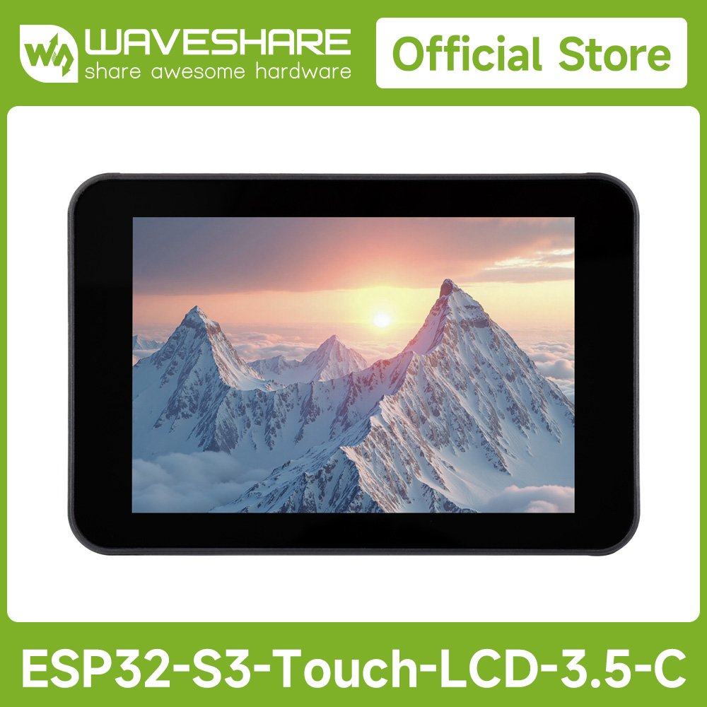 Waveshare ESP32-S3 3.5inch Cap - Waveshare Esp32 ulasan dan harga