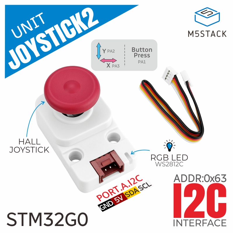 M5Stack Official I2c Joystick  - M5Stack Core2 ulasan dan harga