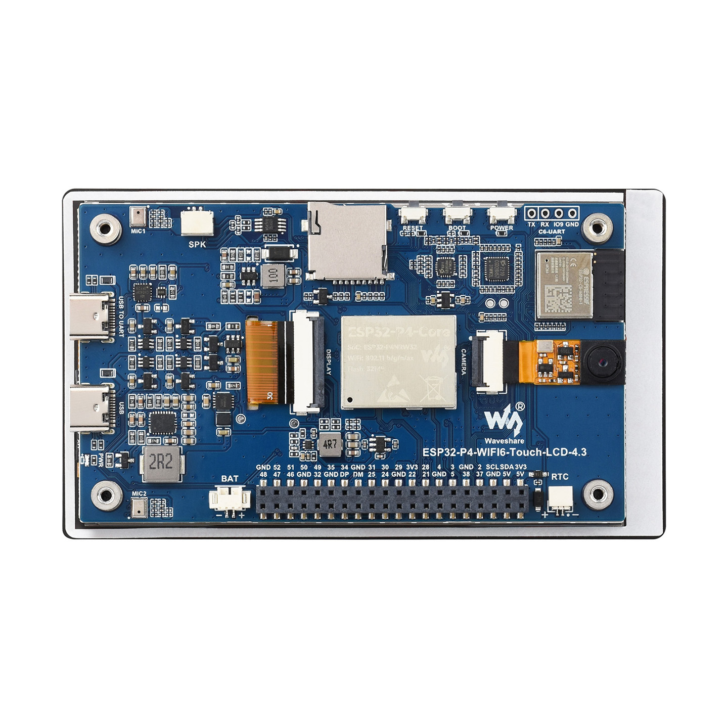 Waveshare ESP32-P4-WIFI6 4.3in - Doit Esp32 ulasan dan harga