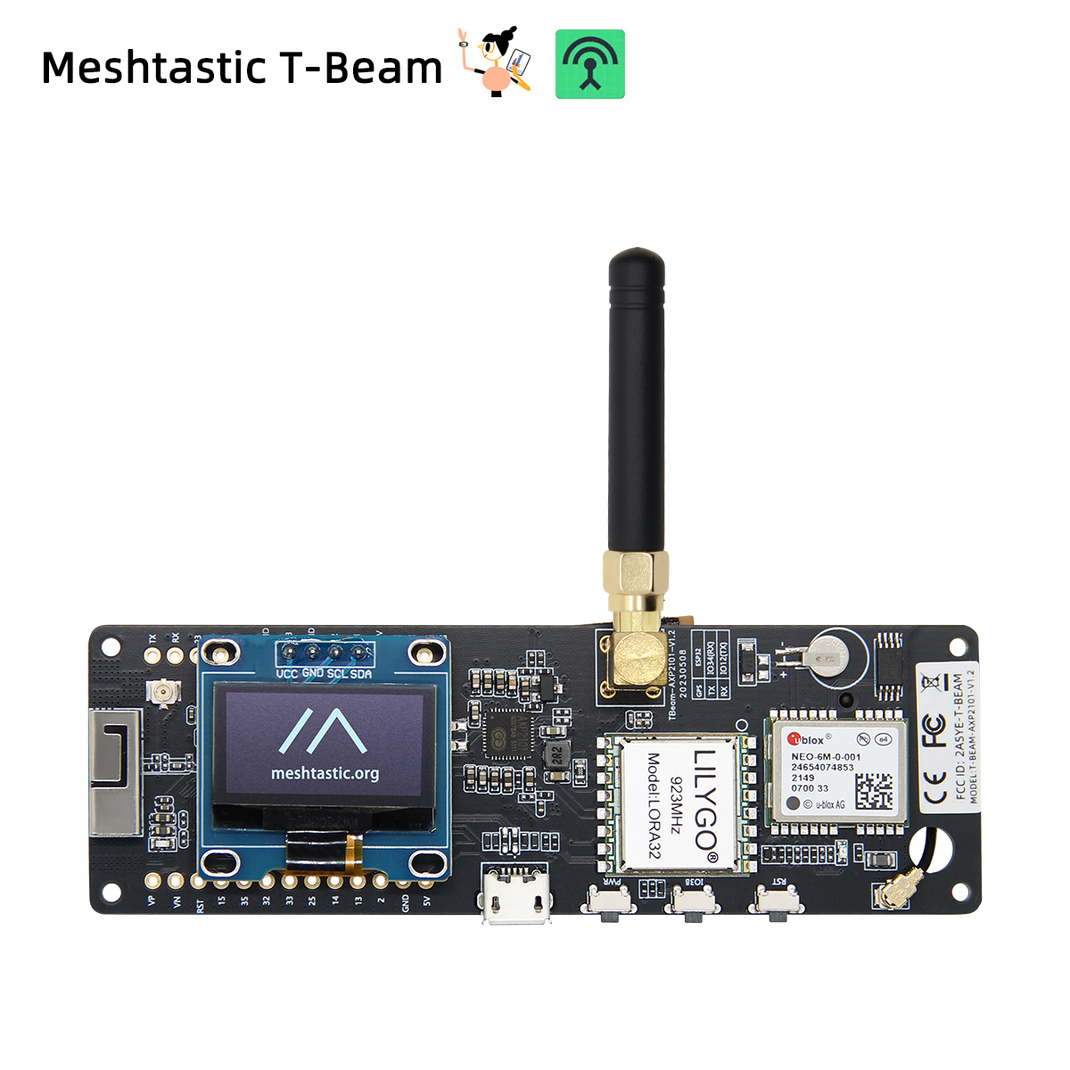 LILYGO® TTGO Meshtastic T-Beam - Ttgo Tdisplay ulasan dan harga