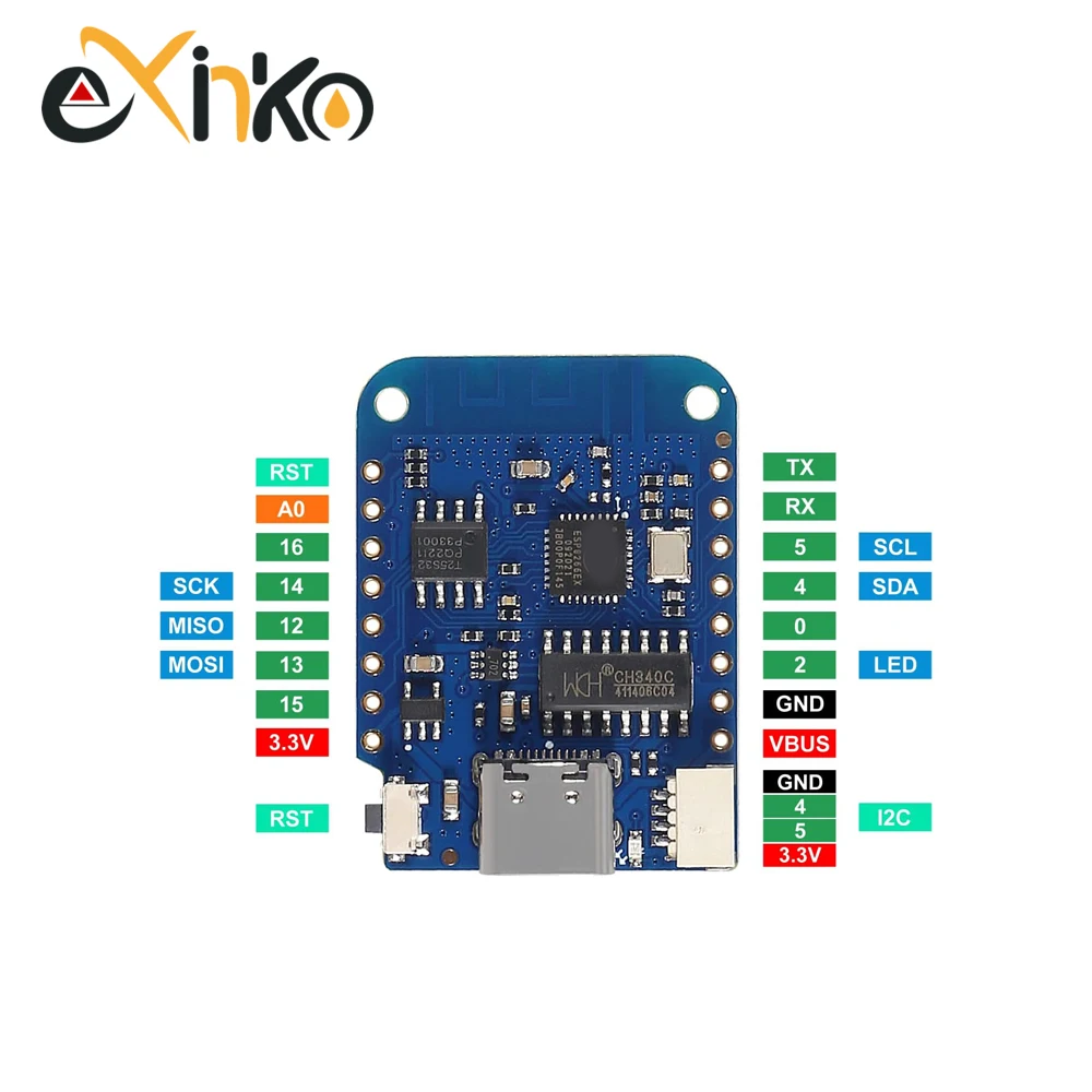 1/5/10PCS WeMos D1 Mini ESP826 - D1 Mini Pro ulasan dan harga