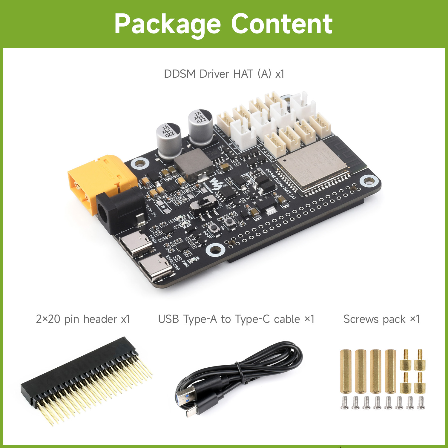 Waveshare Direct Drive Servo M - Doit Esp32 ulasan dan harga